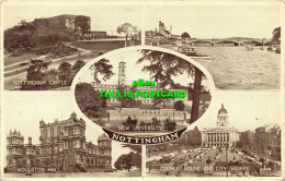 R598763 Nottingham. New University. Trent Bridge. Council House And City Square. - World