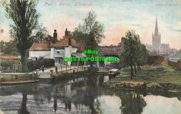 R598767 Norwich. Pull Ferry. Jarrolds Series. No. 938. 1912 - World