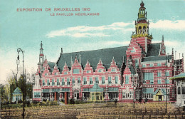 BELGIQUE - Bruxelles - Expositions De 1910 - Le Pavillon Néerlandais - Carte Postale Ancienne - Exposiciones Universales