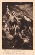 BELGIQUE - Bruxelles - Musée Ancien - St François Protégeant Le Monde - Rubens - Carte Postale Ancienne - Otros & Sin Clasificación