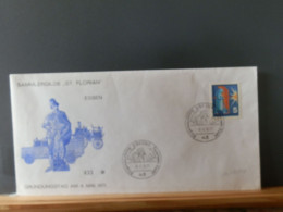 107/084A  LETTRE ALLEMAGNE 1971 - Sapeurs-Pompiers