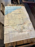Map Kaart West Vlaanderen De Rouck Printed In Germany Toeristiche Inlichtingen - Cartes Géographiques