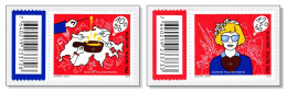 Switzerland 2024 (2/24) Pro Patria Food Kitschen Cheese Fondü Fondue Fonduta National Symbols Edelweiss MNH ** Barecode - Ungebraucht