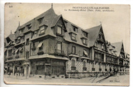 Deauville La Plage Fleurie , Le Normandy Hôtel , Cachet Hôpital Complémentaire  N° 30 , Trouville - Deauville