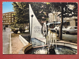 Cartolina - Alessandria - Monumento Ai Marinai Caduti - 1965 Ca. - Alessandria