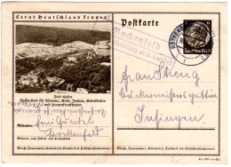 DR 1941, Landpoststempel BOCKENFELD über Rothenburg Tauber Auf 6 Pf. Ganzsache - Lettres & Documents