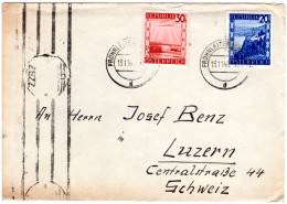 Österreich 1946, 20+30 G. Auf Zensur Brief V. Frohnleiten I.d. Schweiz - Lettres & Documents