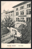 AK Schwäb. Gmünd, Haus St. Loreto Mit Eingang Aus Der Vogelschau  - Schwäbisch Gmünd