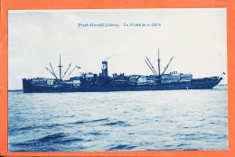 35194 / ♥️ PORT-GENTIL (•◡•) Gabon ◉ Cargo Affrété C.E.F.A Compagnie Exploitations Forestieres Africaines 1920s ◉  CEFA  - Gabun