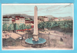 35129  / ⭐ ◉  (•◡•) MARSEILLE 13-Bouches-du Rhone Place CASTELLANE Obelisque 1920s - Castellane, Prado, Menpenti, Rouet