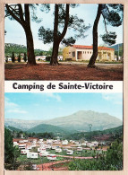 35073  / ⭐ ◉  BEAURECUEIL 13-Bouches Rhone Camping SAINTE-VICTOIRE Caravanes Acceuil Route CEZANNE 1975s  ELIOPHOT - Sonstige & Ohne Zuordnung