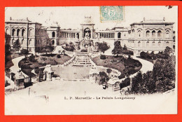 35068 / MARSEILLE (13) Le Palais LONGCHAMP 1905 à VILAREM Port-Vendres  L-P - Monuments