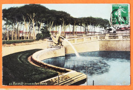 35017 / Aqua-Photo LEOPOLD VERGER 68 MARSEILLE (13) Coin Du Parc BORELY 1908 à Honoré VILAREM  Port-Vendres  - Canebière, Centro Città