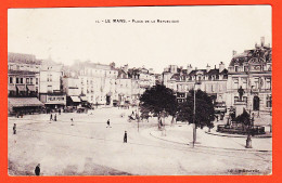 35250 / LE MANS Sarthe FELIX-POTIN Place De La REPUBLIQUE 1915 à FLANDER Rue Colombier Lyon - Le Mans
