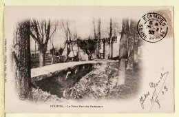 35396 / ETAMPES Seine OIse Essonne VIEUX PONT De PORTEREAUX 20.08.1903 - Librairie Papeterie FLIZOT Cliché RICHOU - Etampes