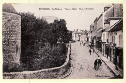 35444 / DOURDAN Essonne Seine Oise Rue De CHARTRES Chateau Les Fossés 02.09.1932 - Edition DOURDANAIS - Dourdan