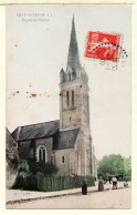 35371 / Peu Commun CHAVAIGNES Sarthe EGLISE Façade CPA Postée 25.01.1909 - Otros & Sin Clasificación