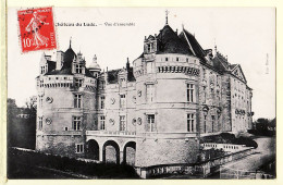 35350 / CHATEAU Du LUDE Sarthe Vue D'ensemble 1908 à JUINIER Croix Verte Saumur Maine Loire - HUREAU - Otros & Sin Clasificación