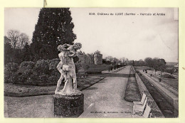 35349 / LUDE Chateau Du .. Sculptures HERCULE Et ANTEE 1910s - DOLBEAU 3019 - Otros & Sin Clasificación
