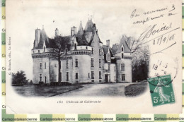 35354 / GALLERANDE Chateau Sarthe 18.09.1908 -THIBAULT à Mlle MONTHIERRY Portefeuille Banque Générale - Other & Unclassified