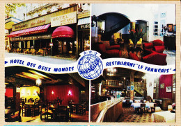 35015 / MARSEILLE 1er Hotel Des DEUX-MONDES Restaurant LE FRANCAIS 46 Cours BELSUNCE Cppub 1970s - Canebière, Stadtzentrum