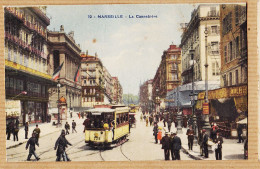 35008 / MARSEILLE Rue CANNEBIERE Tramway Ligne 772 De DAUDE à Fernande HUGUET Dactylo Vauvert Gard - Canebière, Centro Città