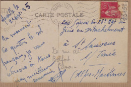 35079 / MARSEILLE 21-09-1935 Lisez ! Souvenir De Voyage Paquebot SS CHELLA Paquebot Compagnie PAQUET à Sapeurs 28e Rég - Sonstige & Ohne Zuordnung