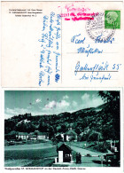 BRD 1956, AK M. Rotem L3 Posthilfsstelle 22b St. Germanshof über Bergzabern  - Storia Postale
