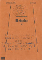 Bayreuth, Brief Bund Fahne F. BA Basel Bad. Bahnhof.  - Briefe U. Dokumente