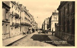 St Nazaire * La Rue Villes Martin Vers Le Grand Hôtel - Saint Nazaire