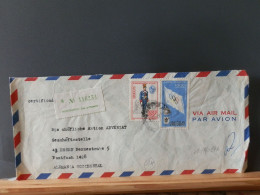 107/087A  LETTRE URUGUAY  RECOMM. POUR ALLEMAGNE  1972 - Uruguay