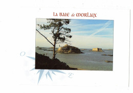 Cpm - Bretagne Illustration Rose Des Vents - La Baie De Morlaix  - Château Du Taureau - L'Ile Louet - Jos Le Doaré - Morlaix