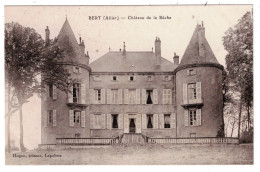 03 ALLIER BERT Château De La Bêche  Plan Peu Courant - Other & Unclassified