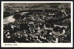 AK Landsberg /Lech, Ortsansicht Vom Flugzeug Aus  - Landsberg