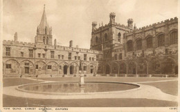 United Kingdom England Oxford Tom Quad Christ Church - Oxford