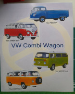 VOLKSWAGEN COMBI 60/70 - AFFICHE POSTER - Voitures