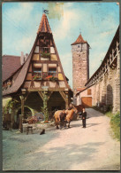 ALLEMAGNE - ROTHENBURG OB TAUBER - Alte Schmiede Und Röder Turm - Rothenburg O. D. Tauber