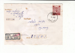 Thailand / Registered Mail / Rama 9. - Thaïlande