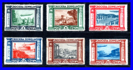 1933 - Italia - Travesia Zeppelin - Scott Nº C42 - C47 - MNH - 003 - Ungebraucht