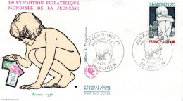 PREMIER JOUR - 1876 - Expo. De La Jeunesse -  Editions J. Farcigny - 1970-1979
