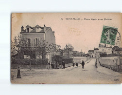 SAINT MAUR : Maison Viguier Et Rue Machefer - état - Saint Maur Des Fosses