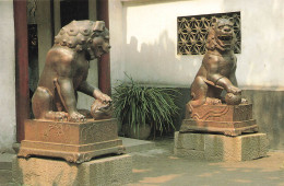 CHINE - Iron Lions Dating From Yuan Dynasty - Statues - Lion - Carte Postale - China