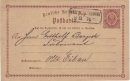 Ganzsache 1/2 Groschen - Seifhennersdorf 1874 > Bartsch Eibau - Briefkaarten