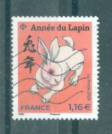 FRANCE - N°5645 Oblitéré - Année Lunaire Chinoise Du Lapin. (GF)) - Used Stamps