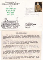 GB Engeland 1968 125 Ann Of The Swindon Railway Works Great Western - Treni