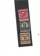 Etats-unis D'Amérique  Préoblitérés ,   3 Timbres Neufs ( Boston Mass  Boston Mass- Springfield Mass ) - Préoblitérés