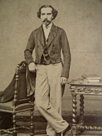 Photo Cdv Bousseton & Appert à Paris - Homme, Notable En Pied, Second Empire Ca 1865 L432 - Alte (vor 1900)