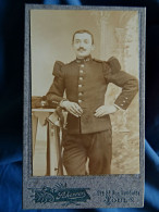 Photo Cdv Scherrrer à Toul -  Militaire Soldat Du  146e D'infanterie, Circa 1900-05 L432 - Antiche (ante 1900)