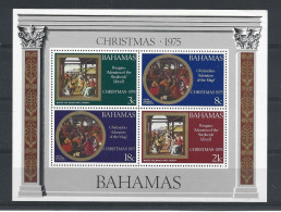Bahamas 1975 Christmas S/S Y.T. BF 15 ** - Bahama's (1973-...)