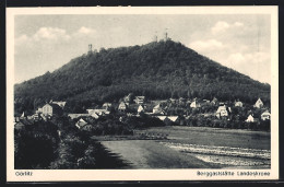 AK Görlitz, Ortsansicht Mit Gaststätte Landeskrone  - Goerlitz